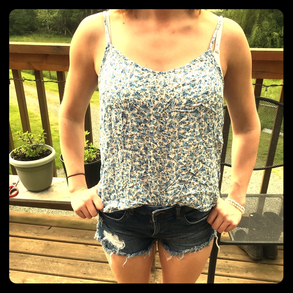 floral tank